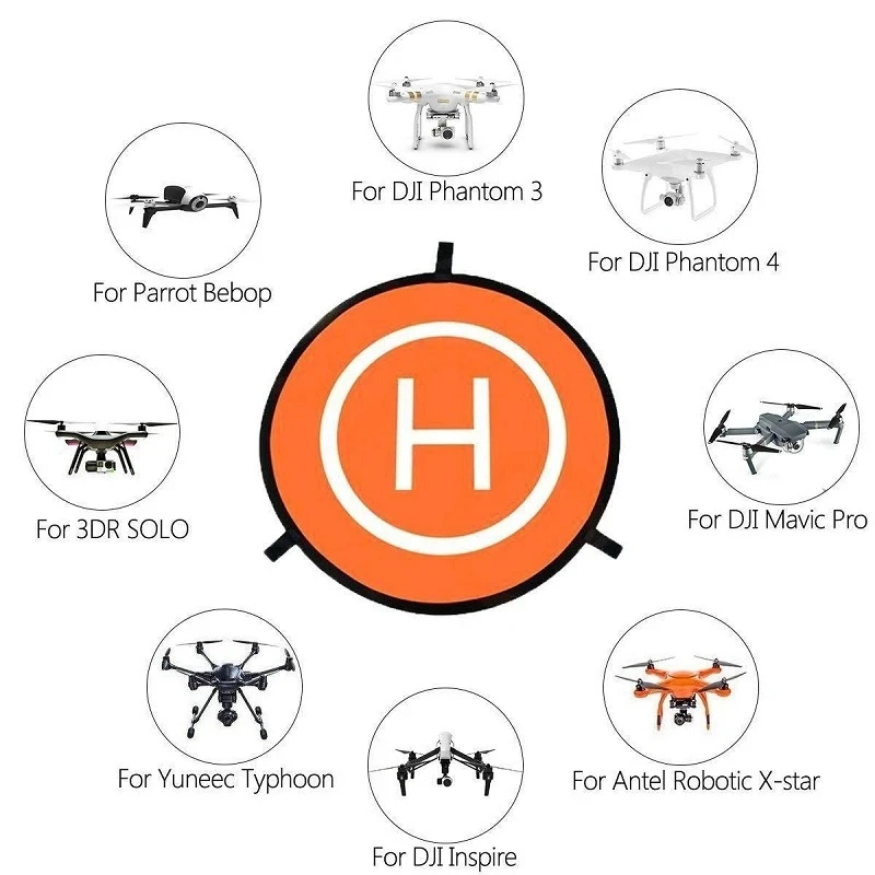 Portable Foldable Landing Pad (25cm/55cm) for DJI/Mavic/Mini