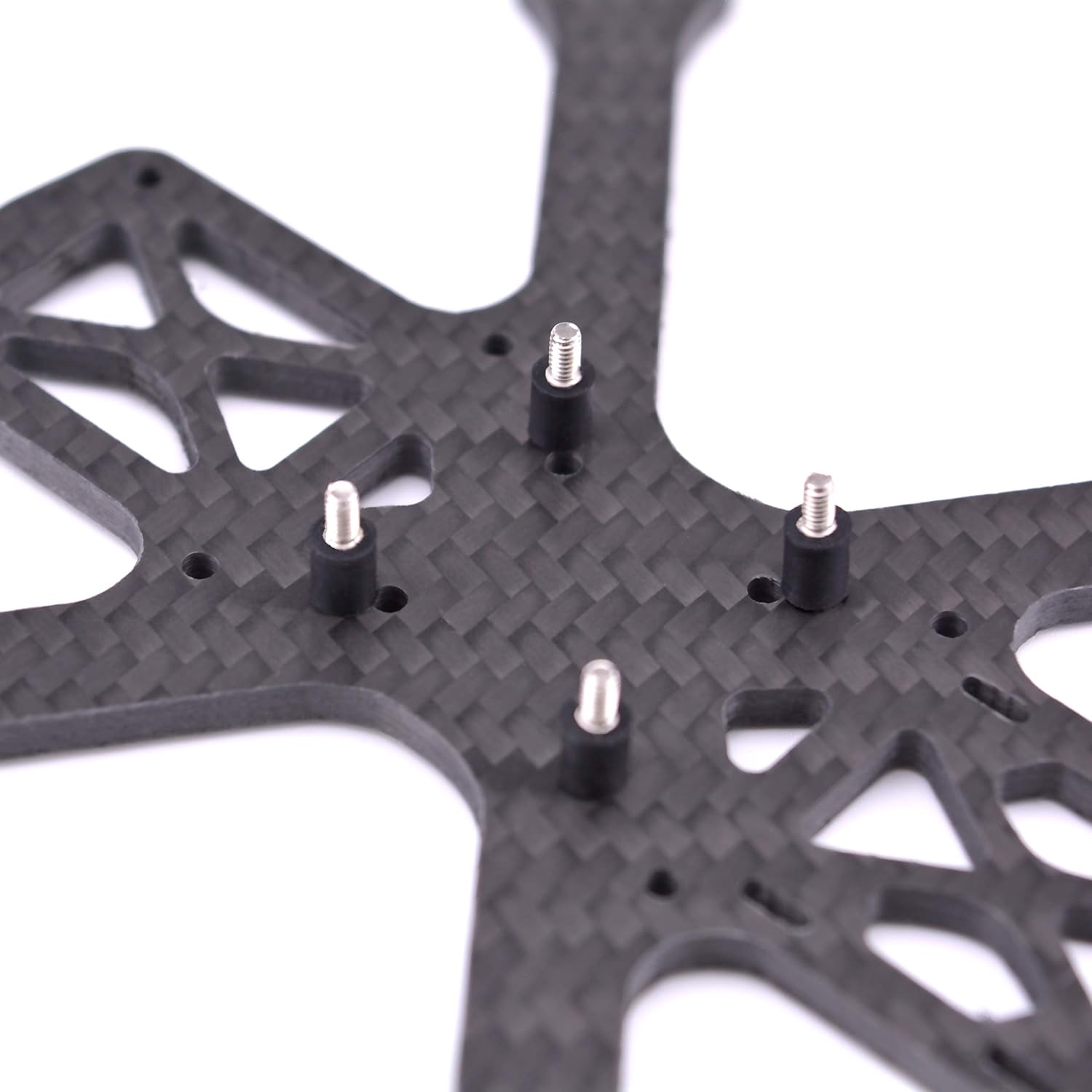 M2 Rubber Vibration Dampers & Standoffs for Mini FPV Flight Controller (12pcs)