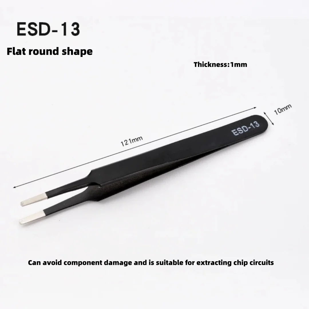 ESD Anti-Static Precision Tweezers Set