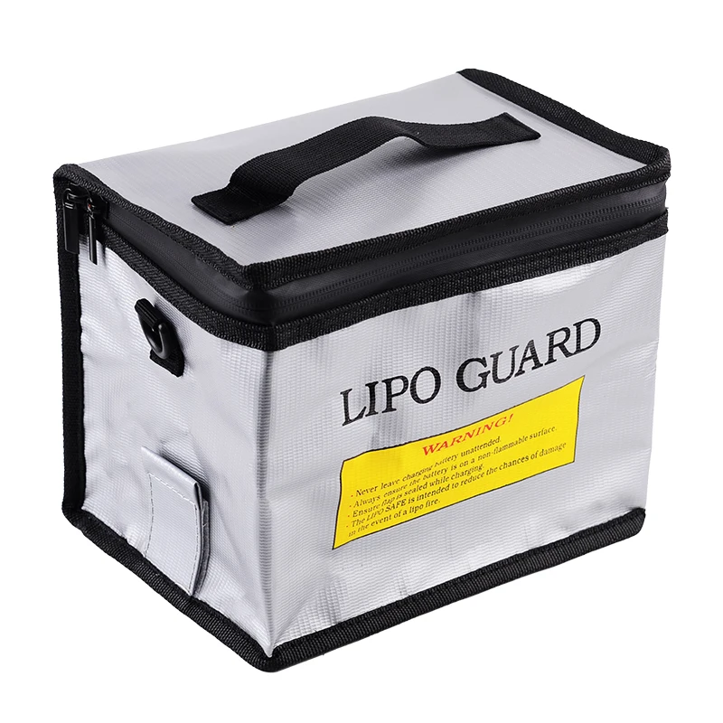 Large LiPo Safe Bag Handbag 215x145x165mm (Explosion-Proof)