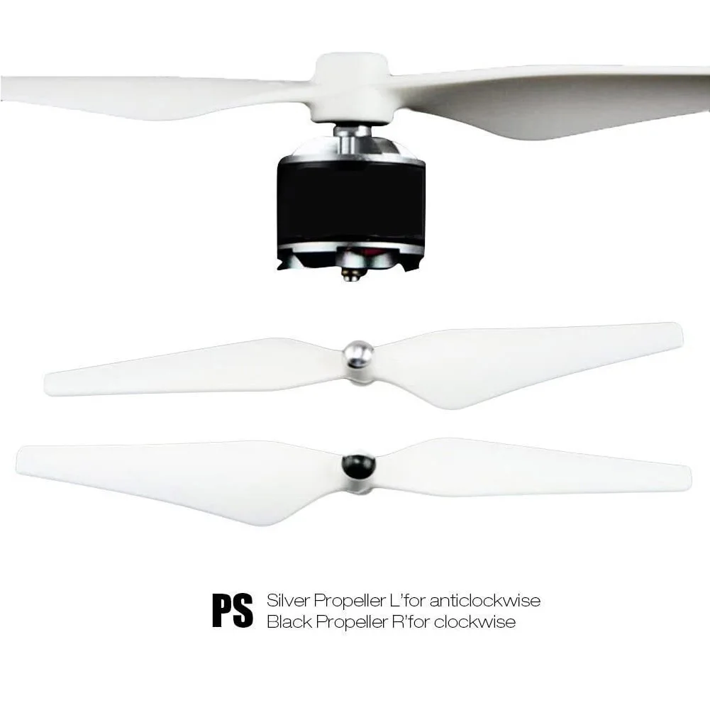 2 Pairs Self-Tightening Propellers for DJI Phantom 2 / 3 (9450 / 1045 Options)