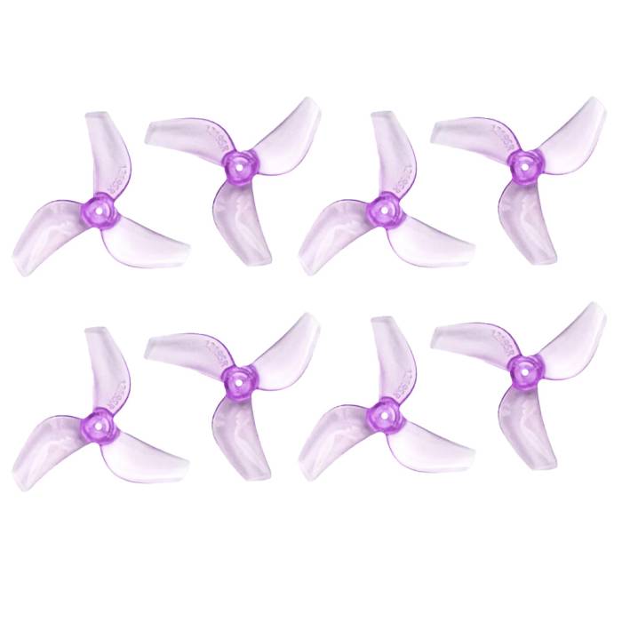 Gemfan 31MM 1219S 3-Blade Propeller (Set of 8) - 1mm Shaft