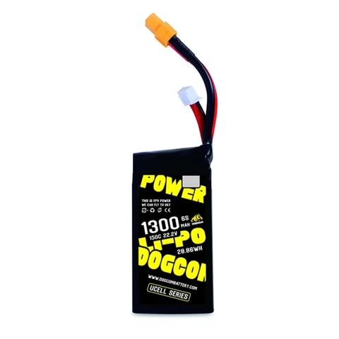 Dogcom 6S 1300mAh XT60 — wholesale and OEM supply