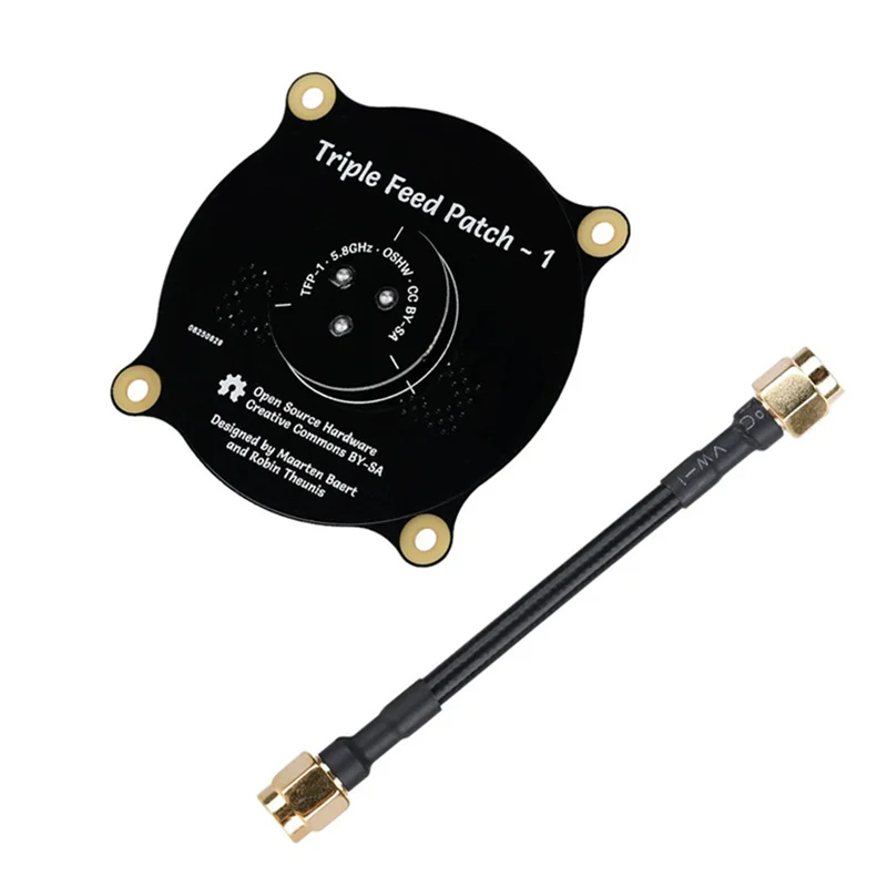 Triple Feed Patch Antenna 5.8GHz Directional (High Gain) for FPV Goggles