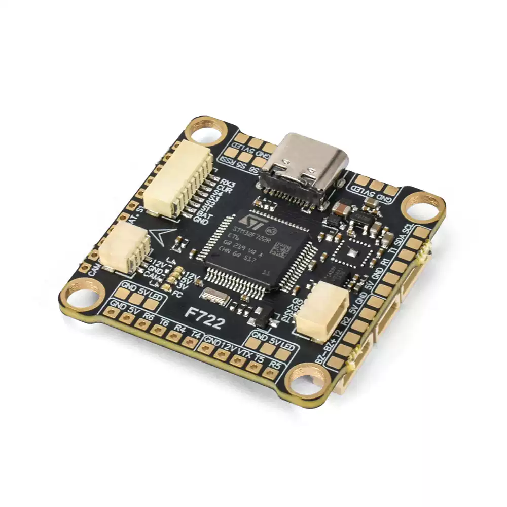 F722 FPV Stack, Flight Controller + 55A/60A 4-in-1 ESC — wholesale and OEM supply