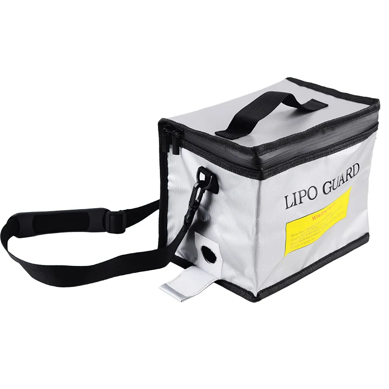 Large LiPo Safe Bag Handbag 215x145x165mm (Explosion-Proof)
