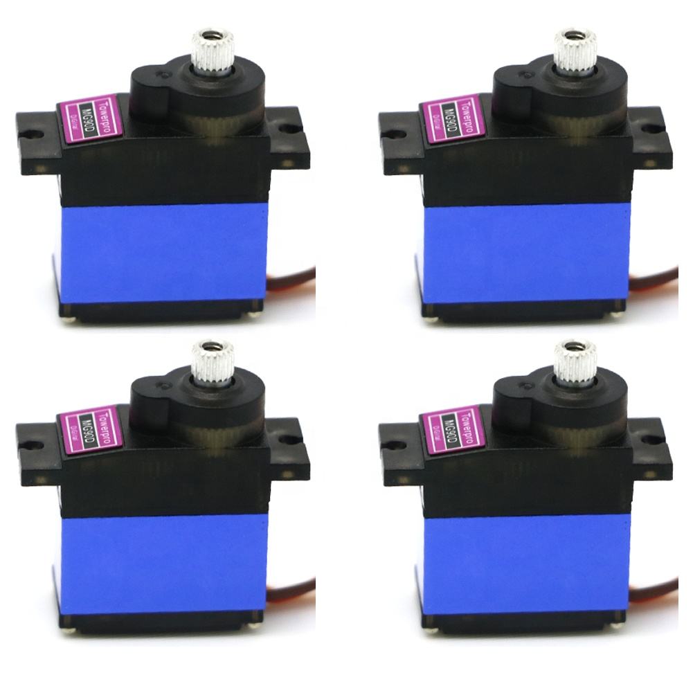 MG90D Digital Micro Servo (6061-T6 Aluminum Gear, Alloy Case)