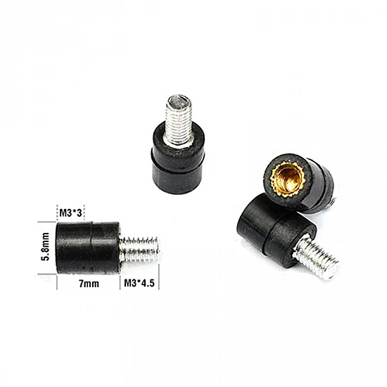 M3x7+4.5 Mounting Screws for FPV Flight Controller & ESC (4pcs)