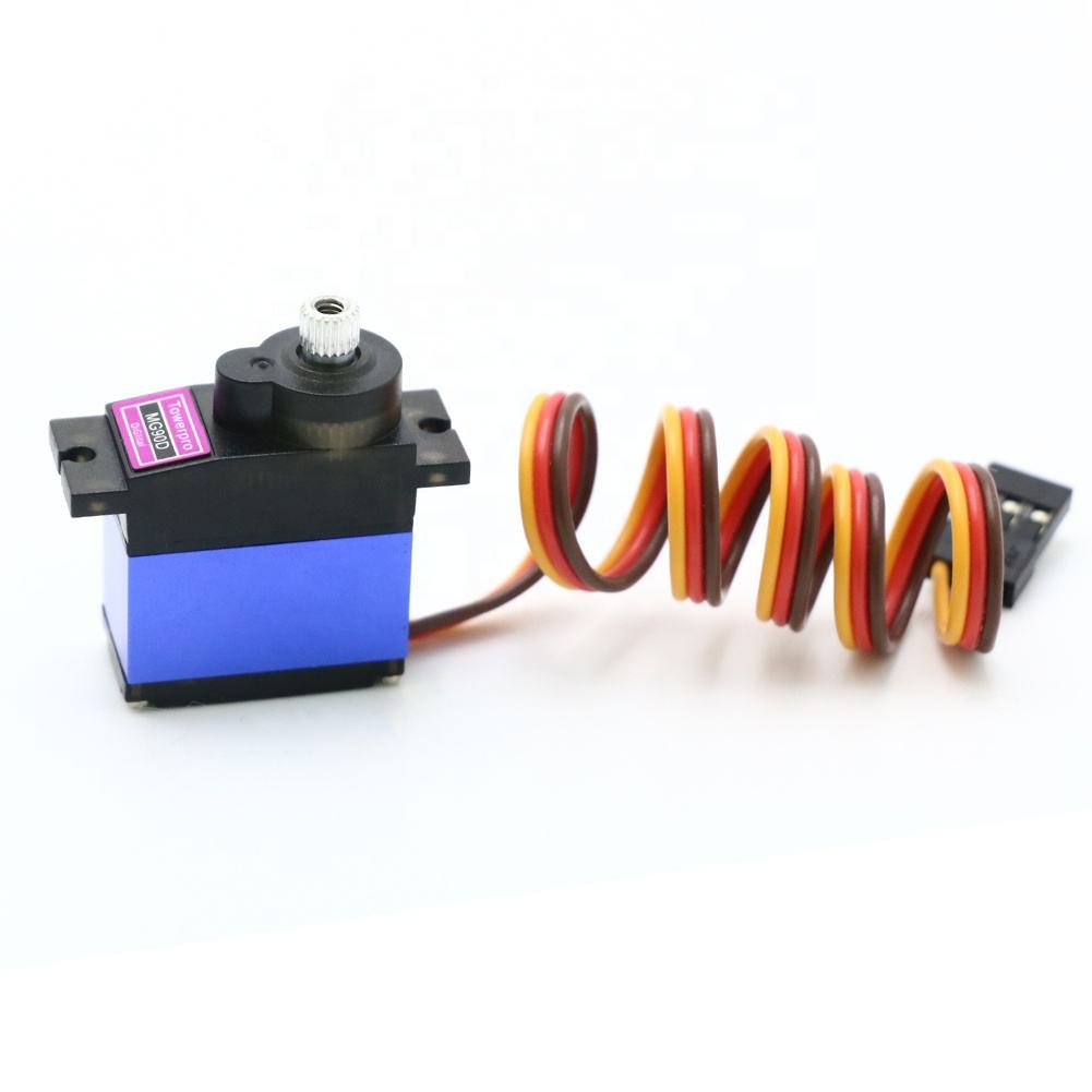 MG90D Digital Micro Servo (6061-T6 Aluminum Gear, Alloy Case)