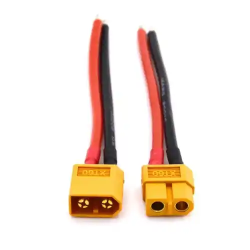XT60H Male Female Plug Battery Power Cord for RC Lipo Battery FPV