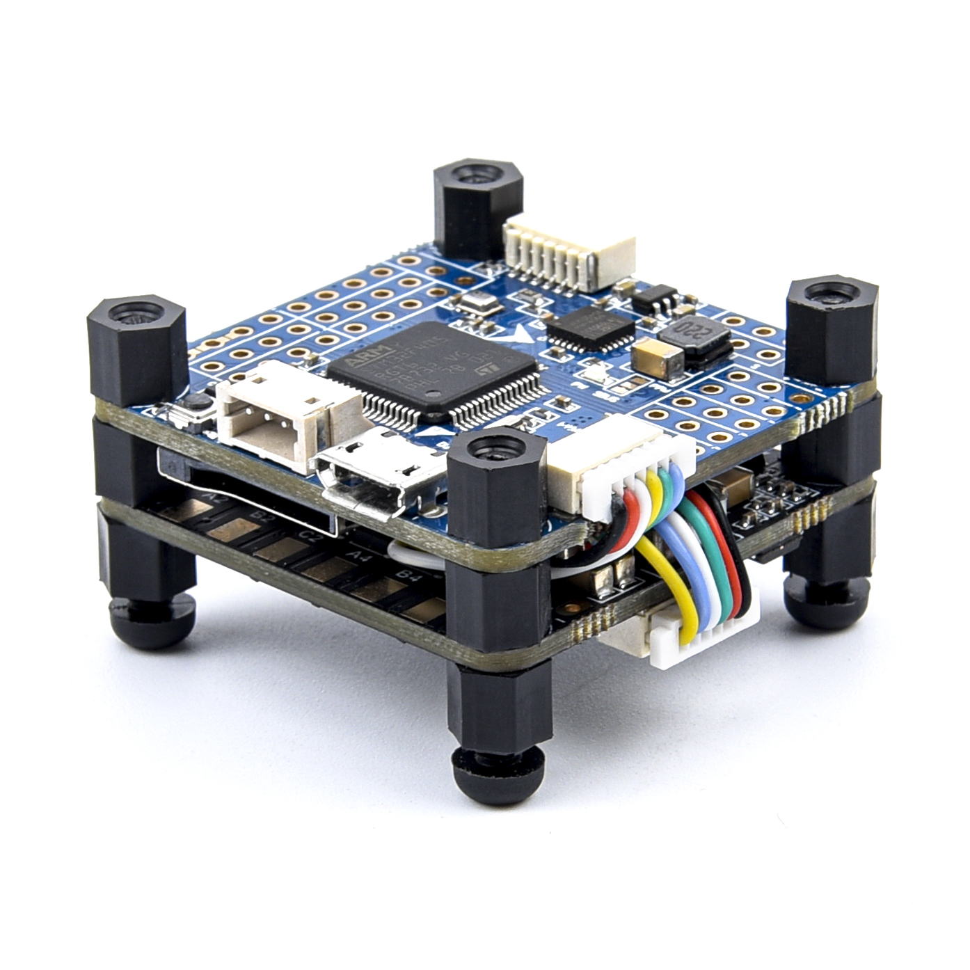 F4 V3S PLUS Betaflight Flight Controller & 4-in-1 ESC Stack for FPV — wholesale and OEM supply
