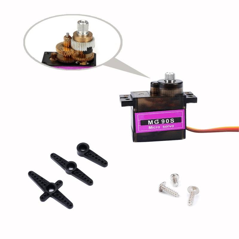 MG90S High Torque Metal Gear Micro Servo for RC Airplane / Robot