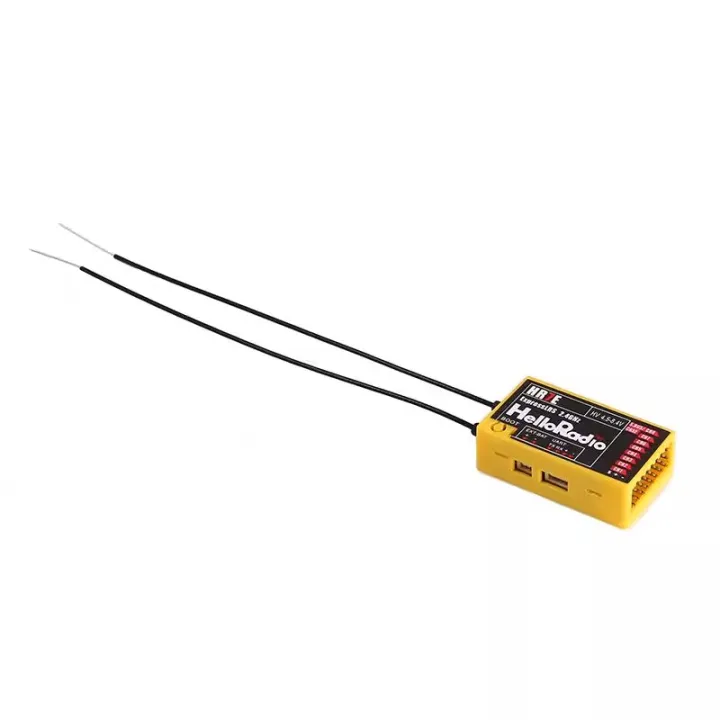HelloRadio HR7E ELRS 2.4G PWM 7CH Receiver — wholesale and OEM supply