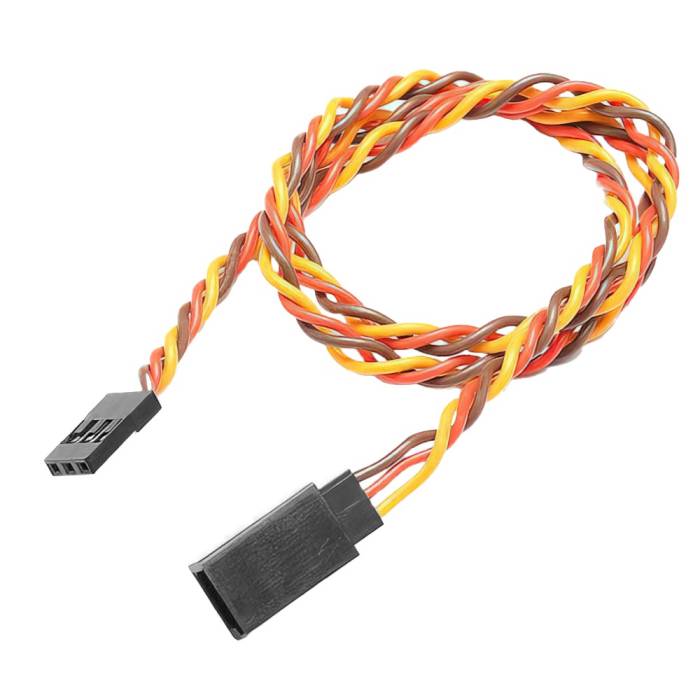 Male to Female Twisted Servo Extension Cable - 60cm — wholesale and OEM supply