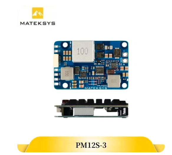 Matek PM12S-3 Power Module - 3-12S LiPo Input W/5V 9V Dual BEC & Heatsink — wholesale and OEM supply
