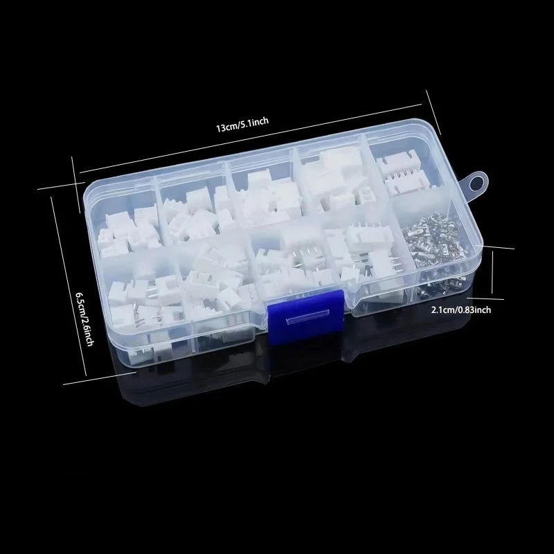 230-Piece XH2.54 Connector Assortment Kit (2.54mm Pitch) — wholesale and OEM supply