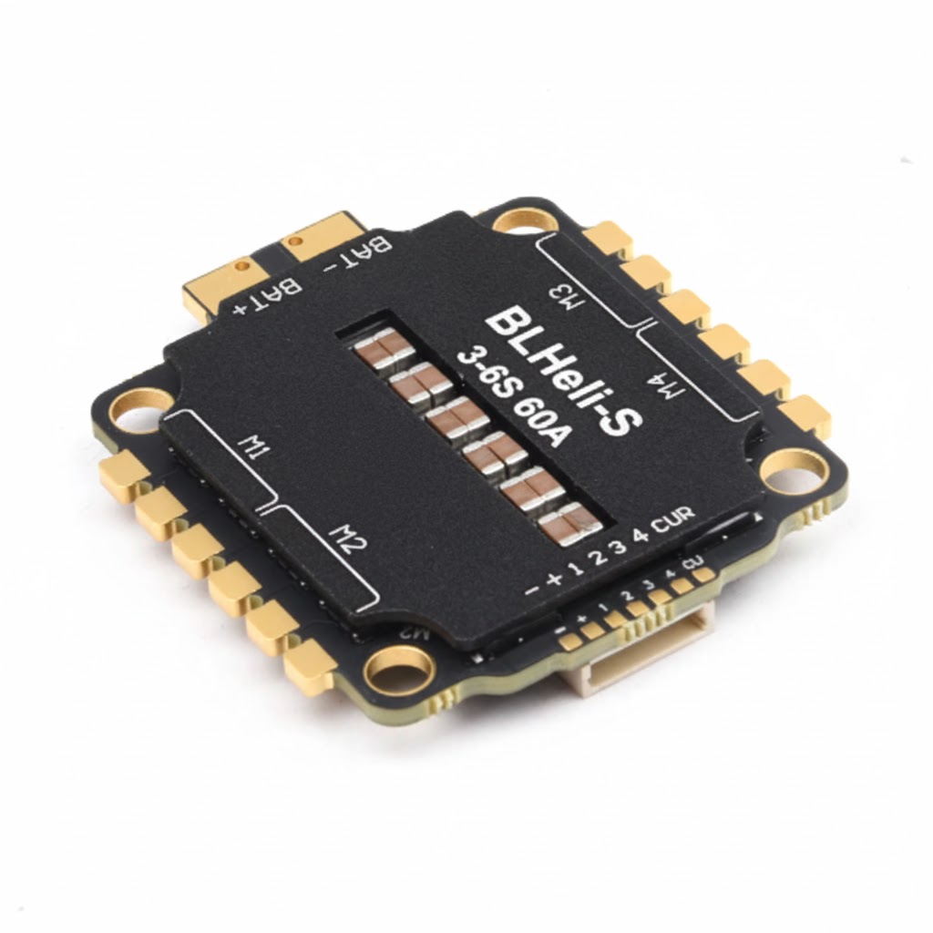 60A BLHeli_S 4-in-1 Brushless ESC 3-6S (30.5x30.5mm Mounting) — wholesale and OEM supply