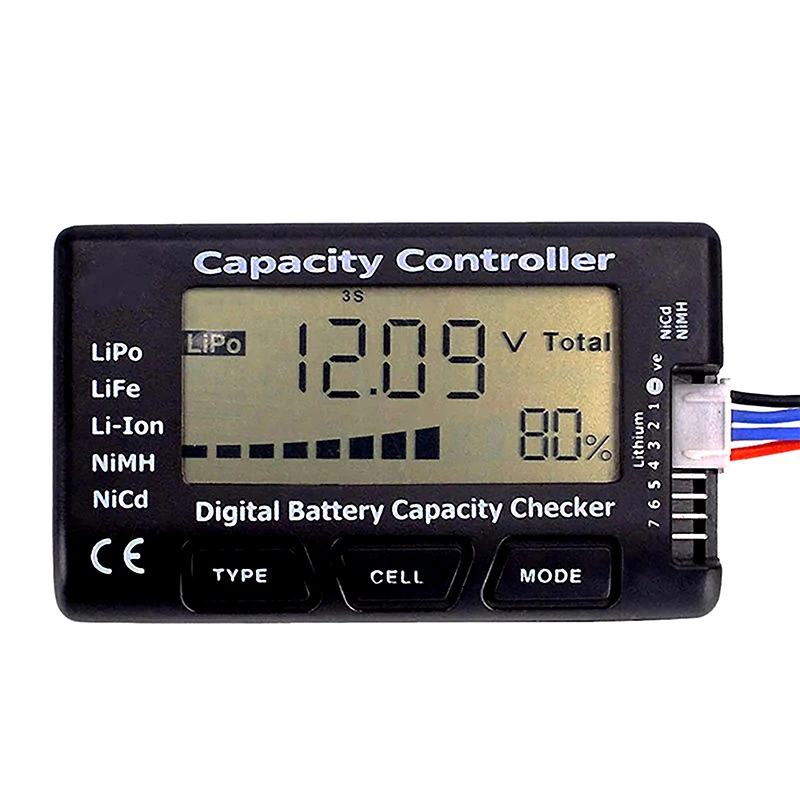 CellMeter-7 Digital Battery Capacity Checker & Voltage Tester — wholesale and OEM supply