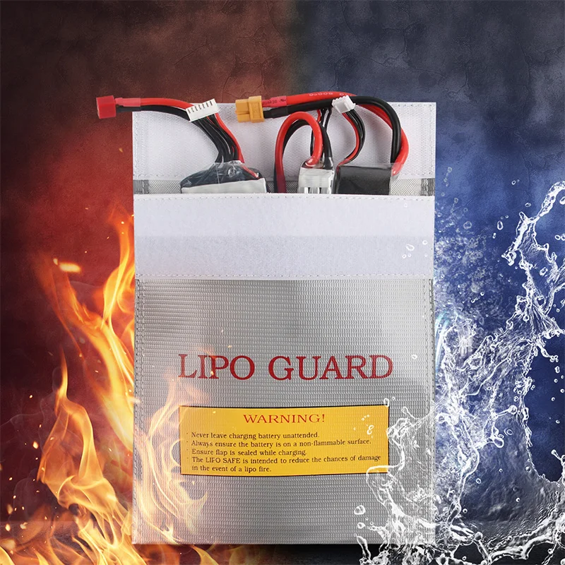 Fireproof LiPo Safe Bag (18x23cm / 23x30cm) — wholesale and OEM supply