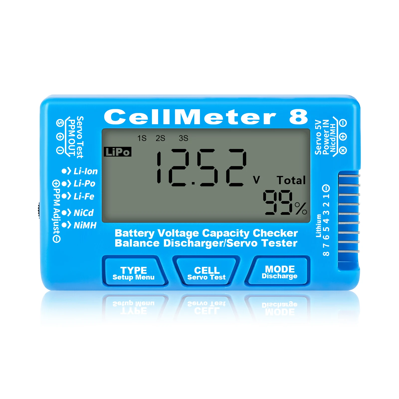 High Precision Digital Battery Capacity Checker & Voltage Tester — wholesale and OEM supply