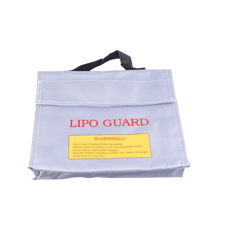 Large LiPo Battery Safety Bag 240x65x180mm (Fireproof Storage) — wholesale and OEM supply