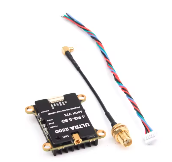 Long Range FPV Combo: 2.5W VTX + High Res Camera (64CH) — wholesale and OEM supply