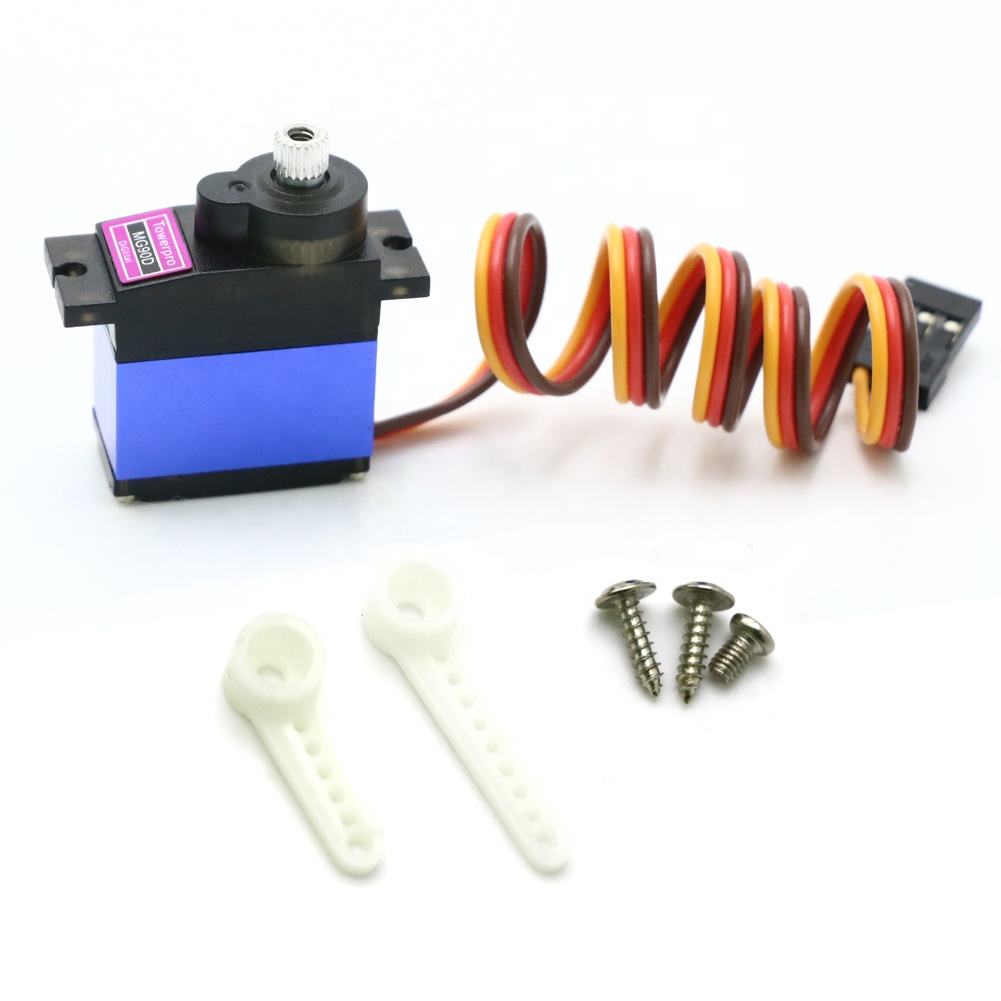 MG90D Digital Micro Servo (6061-T6 Aluminum Gear, Alloy Case) — wholesale and OEM supply