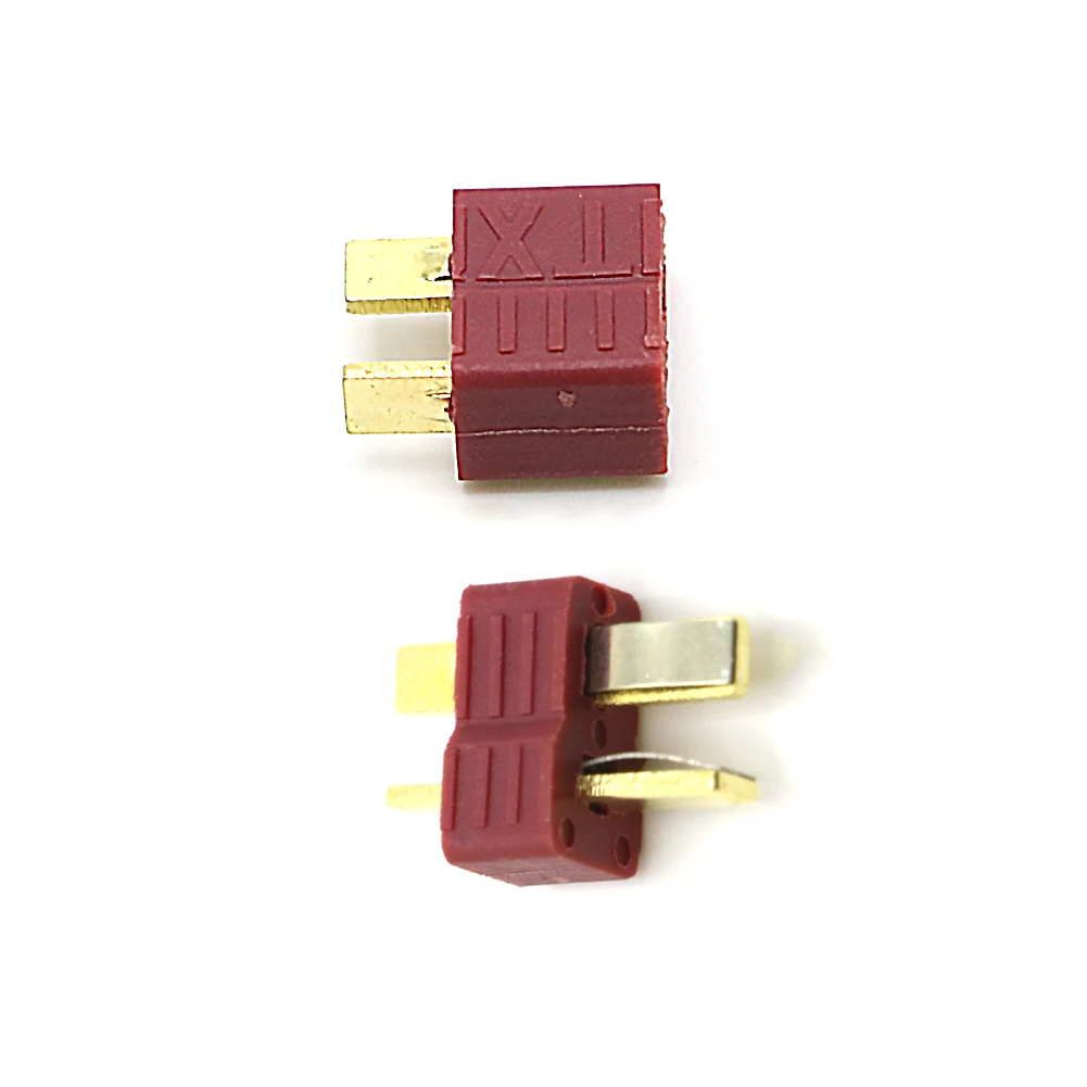 Non-Slip T-Plug (Deans Style) Connectors (Male + Female) — wholesale and OEM supply