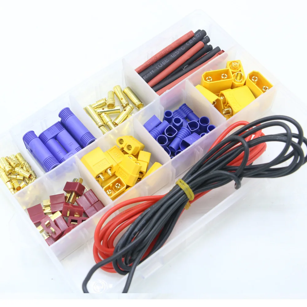 mechfpv RC Power Connector Pigtails (16AWG, Male/Female) — wholesale and OEM supply