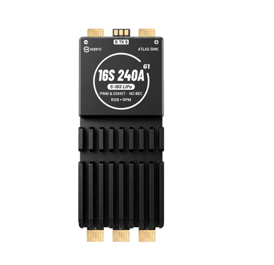 WBP Atlas Sink 16S240A G1 AM32 ESC 5-16S LiPo 240A Continuous 300A Peak — wholesale and OEM supply